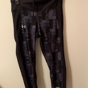 Under armor running capris